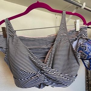 NIPTUCK Striped Shaping Bikini